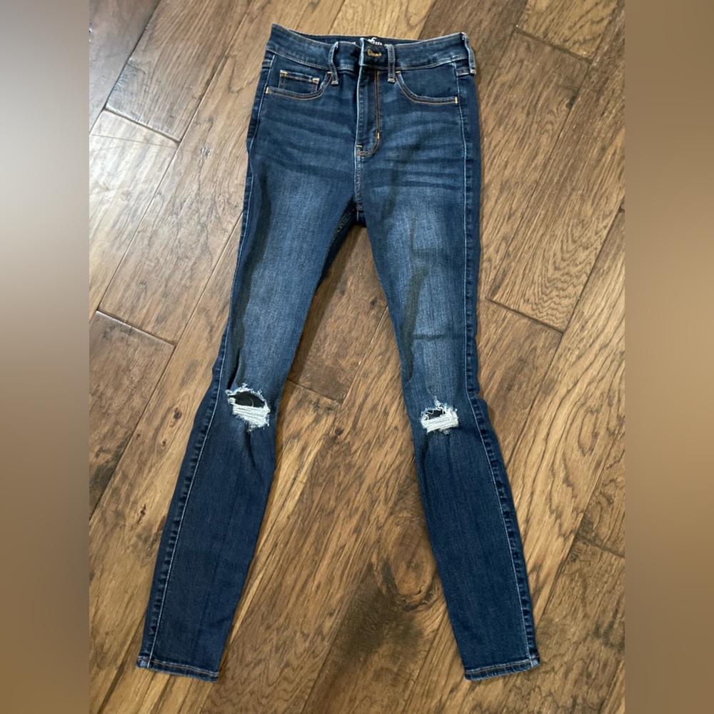 Hollister hi rise super skinny